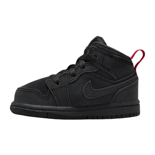 Jordan 1 Mid SE Craft Dark Smoke Grey Varsity Red Black (TD)
