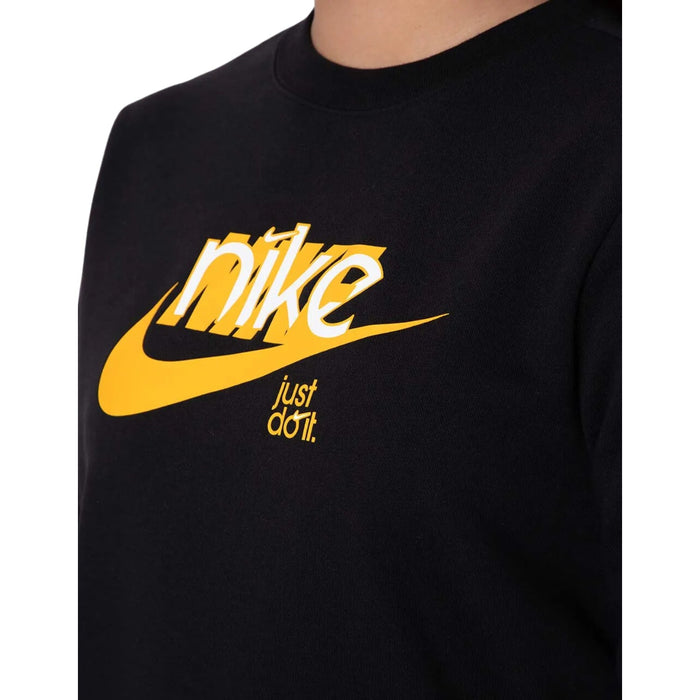 Nike Sportswear Club Fleece French Terry Crew Neck Sweater Womens Style : Fn3628
