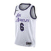 Nike LeBron James L.A. Lakers Dri-FIT Jersey White