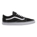 Vans Old Skool Black White (White Heel Tab)