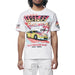 Smoke Rise Emb Patched & Graphic Printed T-shirt Mens Style : Kt24258