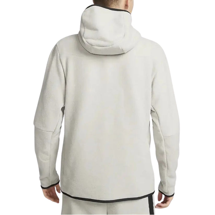 Nike Sportswear Tech Fleece Full-zip Winterized Grey Hoodie Mens Style : Dq4801