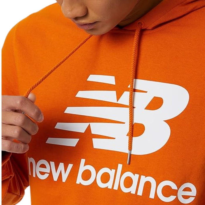 New Balance Essential St Logo Po Hoodie Mens Style : Mt03558