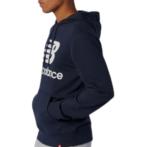 New Balance Essential St Logo Po Hoodie Mens Style : Mt03558