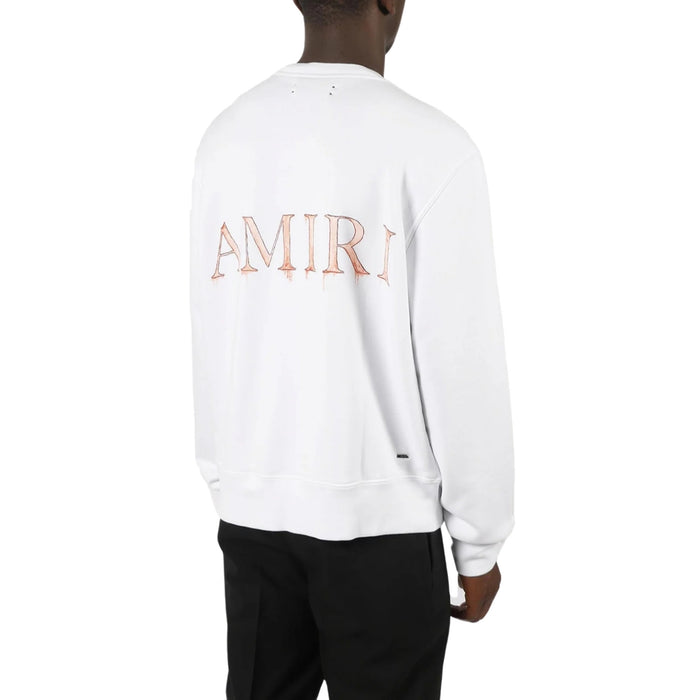 Amiri Watercolor Ma Crewneck Sweatshirt Mens Style : Ss22mjl019