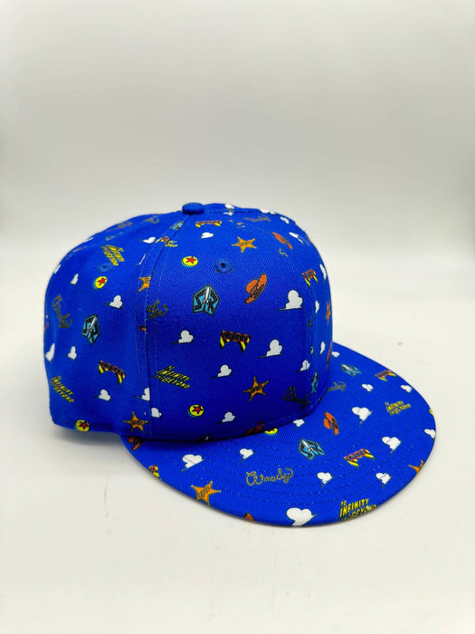 New Era 9fifty Pc Scatter Toy Story Woody & Buzz Snapback Unisex Style : 12392787