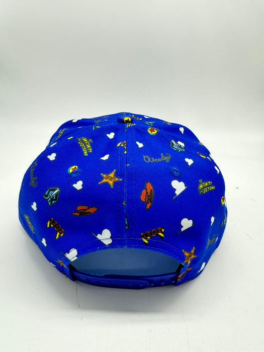 New Era 9fifty Pc Scatter Toy Story Woody & Buzz Snapback Unisex Style : 12392787