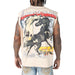 Smoke Rise Rhhinestone Killer Life T-shirt Mens Style : Kt25274