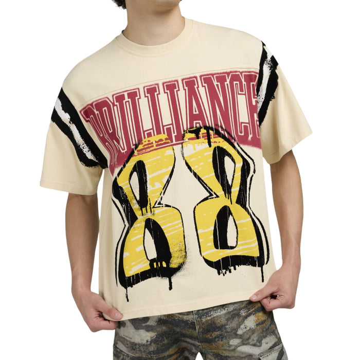 Smoke Rise Victory Flocking T-shirt Mens Style : Kt25578