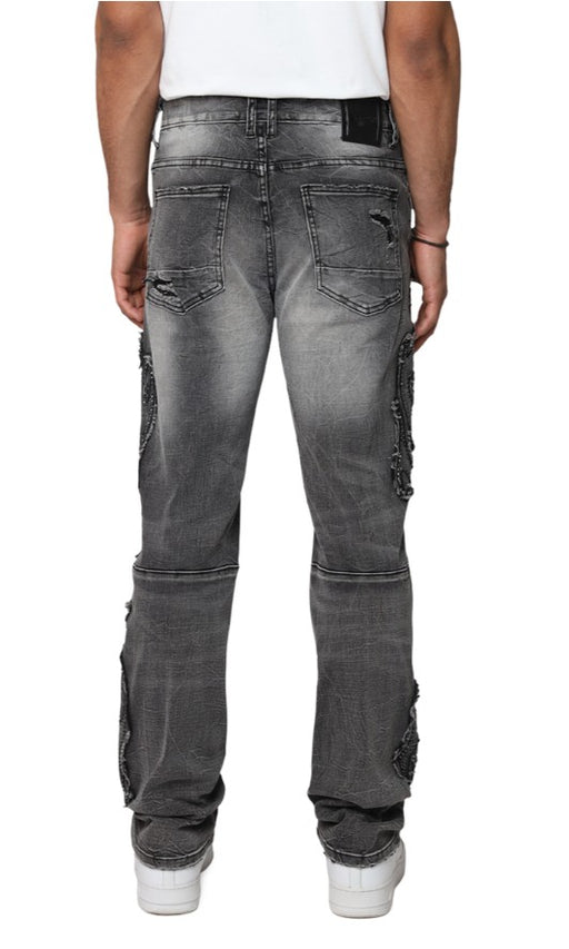 Smoke Rise Paradise Color Weft Jeans Mens Style : Jp25529