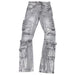 Smoke Rise Eyelet Cargo Jeans Mens Style : Jp25543