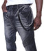 Smoke Rise Colorblock And Piping Jeans Mens Style : Jp25618