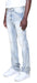 Smoke Rise Barbwire Rhinestone Jeans Mens Style : Jp25637