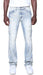 Smoke Rise Barbwire Rhinestone Jeans Mens Style : Jp25637