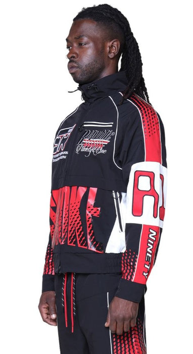 Smoke Rise Republic Windbreaker Jacket Mens Style : Ww25689