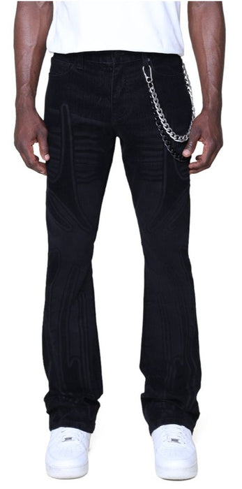 Smoke Rise Field Flocked Jeans Mens Style : Jp25527
