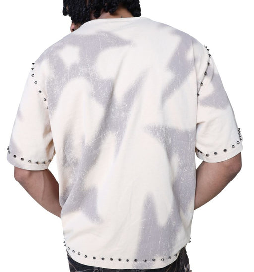 Smoke Rise Ascended Studded T-shirt Mens Style : Kt25661