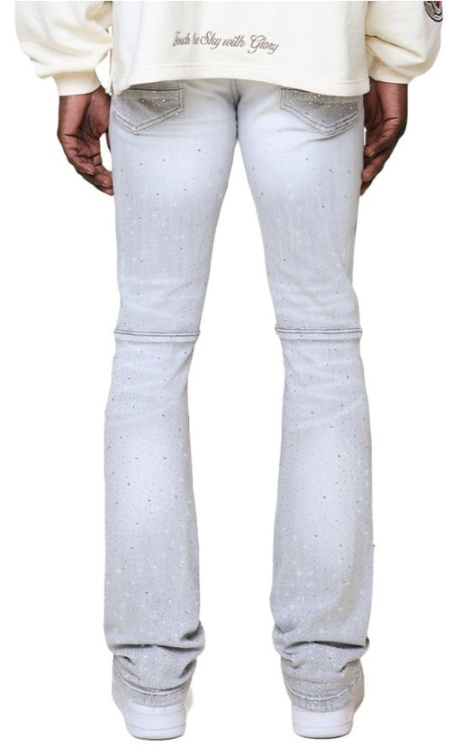 Smoke Rise All Rhinestone Jeans Mens Style : Jp25536
