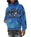 Smoke Rise Paradise Fleece 2fer Hoodie Mens Style : Fo25567