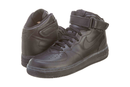 Nike Air Force 1 Mid Black Athletic Shoes Mens Style :306352