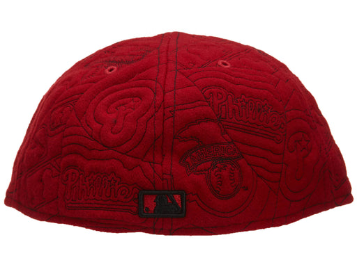New Era Philadelphia Phillies Fitted Hat Mens Style : HAT361