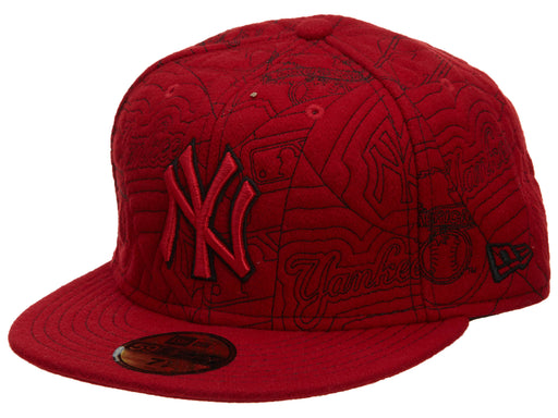 New Era New York Yankees Fitted Hat Mens Style : Nyyankee