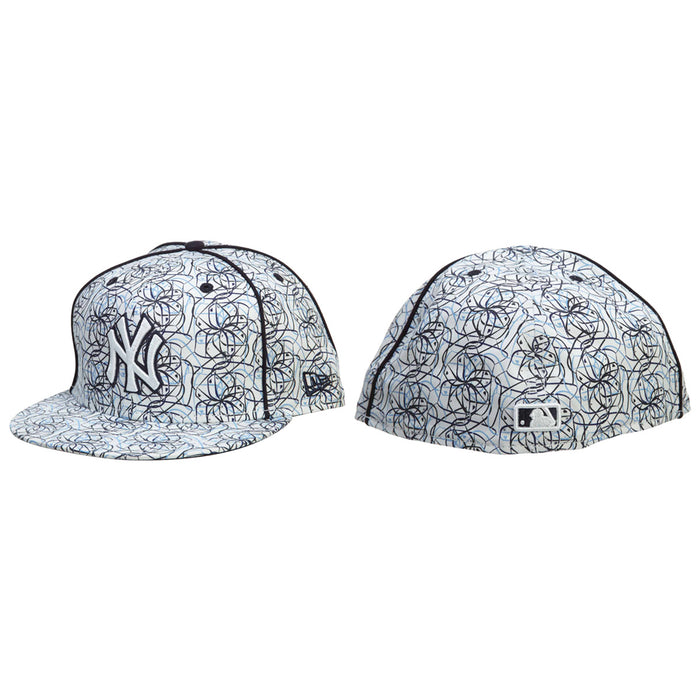 New Era New York Yankees Fitted Hat Mens Style : Nyyankee13