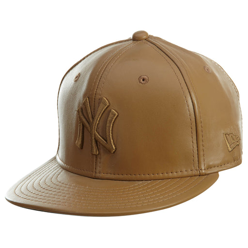 New Era New York Yankee 2tone Leather Hat  Unisex Style : Hat798