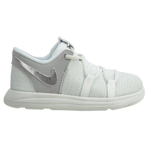 Nike KD X 10 Chrome White Pure Platinum Unisex Style :918363